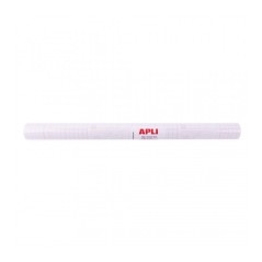 ✅ Rouleau Doublure Apli Book 80µ 3 x 0,5 m - Polypropylène - Adhésif Repositionnable - Haute Résistance coul en stock