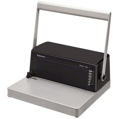 ✅ Fellowes Metal 100 A4 Reliure à spirale manuelle en métal - Perfore jusqu'à 20 feuilles - Relie jusqu'à 45 en stock