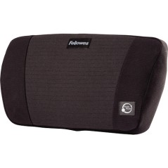 ✅ Coussin lombaire Fusion PlushTouch de Fellowes - Réglable par sangle à boucle - Noir en stock
