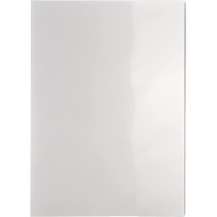 Fellowes Lot de 100 couvertures de reliure PVC A4 - 200 microns - Finition de qualité - Transparent