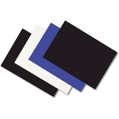 Fellowes Lot de 100 couvertures de reliure PVC A4 - 180 microns - Haute qualité - Couleur bleue
