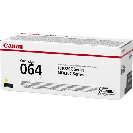 ✅ Canon Toner 064 Jaune (4931C001) couleur jaune en stock