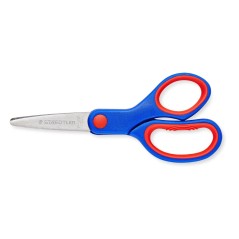 Staedtler Noris 965 - Ciseaux de Sécurité - Poignée Souple Ergonomique - Lames Émoussées - 14cm