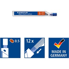 Mines 0,5 mm Staedtler HB