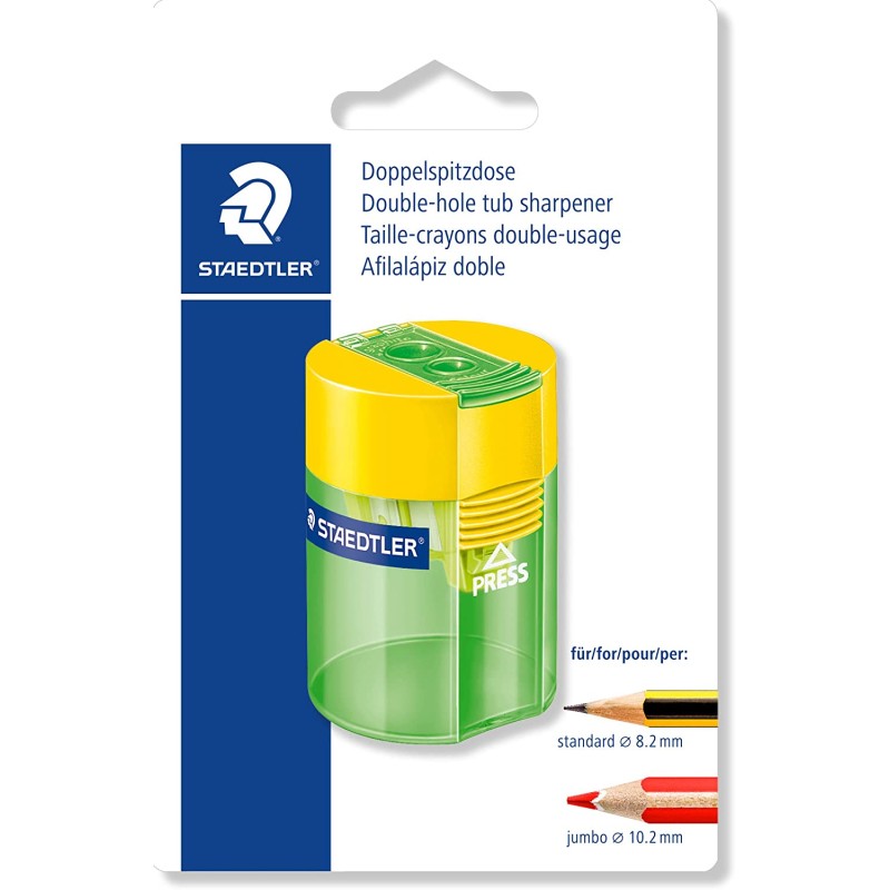 Taille-crayon double usage en plastique - Staedtler 512

