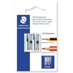 ✅ Taille-crayon Staedtler en métal avec lame en métal couleur en stock