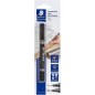 Marqueur permanent double pointe noir Staedtler Lumocolor 358 - 0,6/1,5 mm