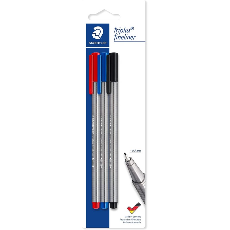 Stylos Triplus 334 | Staedtler - Lot de 3
