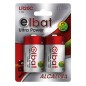 Elbat Lot de 2 Piles Alcalines LR20C