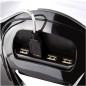 Support pour ordinateur portable Fellowes avec 4 ports USB - Compartiment pour accessoires - 3 réglages de hauteur - Poids