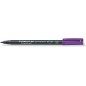 Marqueur permanent Staedtler Lumocolor 317 - Lot de 10 - Pointe ronde