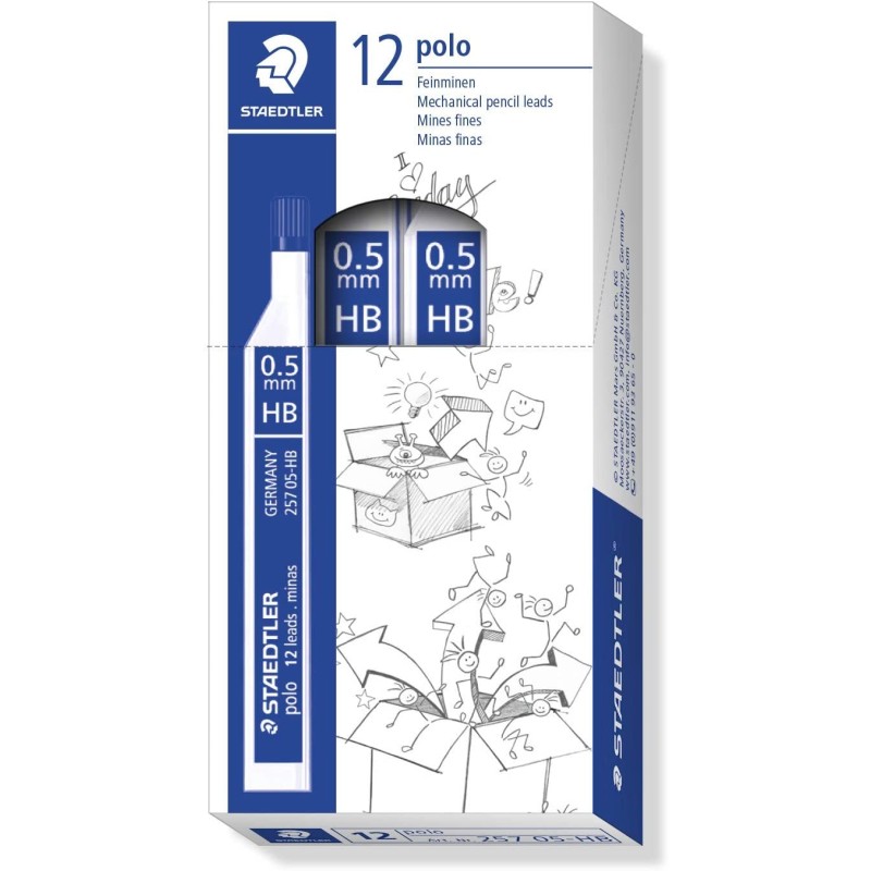Crayon graphite Staedtler Polo 257 HB lot de 12