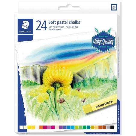 Staedtler 24 craies pastel boîte