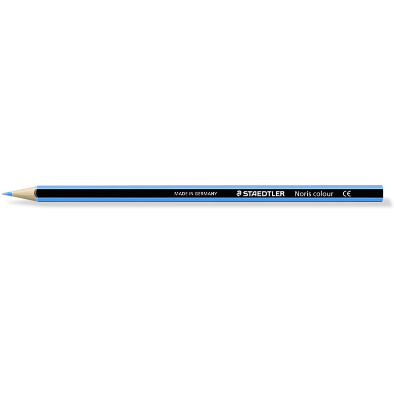 12 Staedtler Noris Color 185 Crayons Bleu clair 12 Staedtler Noris Color 185 Crayons Bleu clair