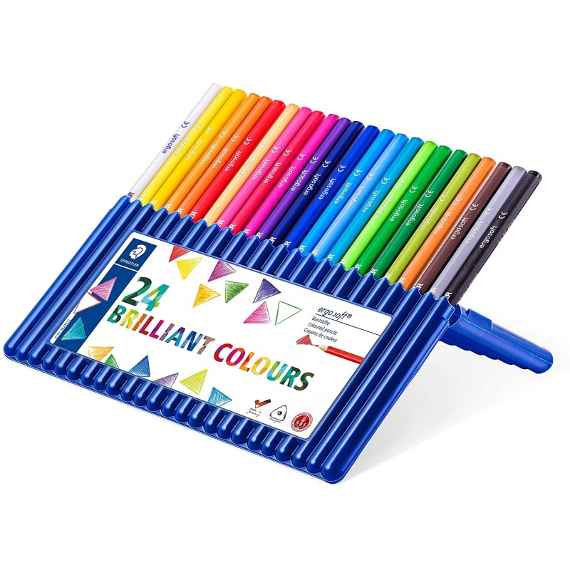 Staedtler Ergosoft 24 Crayons Couleur
