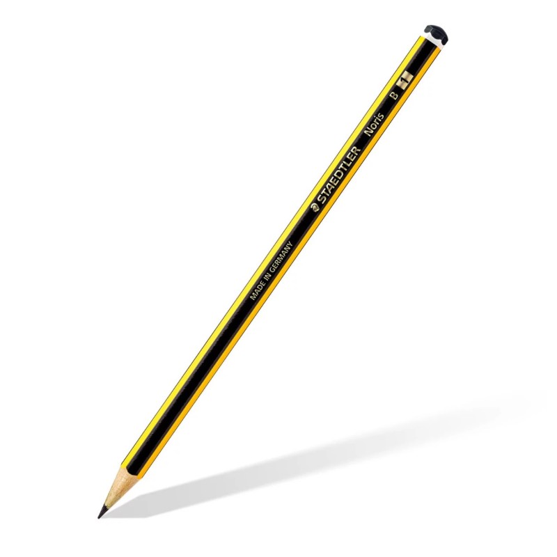 Crayons graphite B Staedtler Noris 120-1 - Lot de 12
