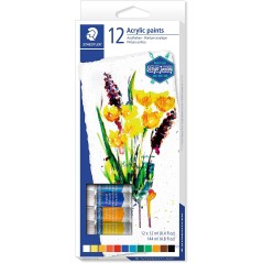 Staedtler tubes peinture acrylique 12