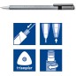 Portemine Staedtler Triplus Micro 774 lot de 10