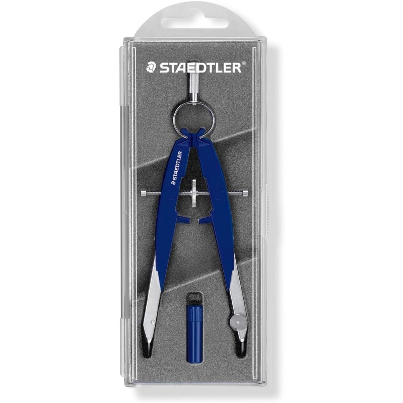 Staedtler Mars 556 00 Compas de Précision - Diamètre Maximum 225mm - Axe Central Staedtler Mars 556 00 Compas de Précision - Diamètre Maximum 225mm - Axe Central