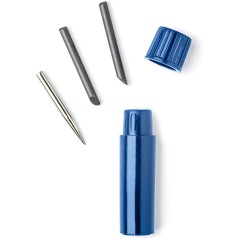 Corps bleu compas avec pointes