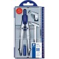 Staedtler Noris 550 02 Compas de précision - Aiguille et mine interchangeables - Mécanisme de réglage rapide Staedtler Noris 550 02 Compas de précision - Aiguille et mine interchangeables - Mécanisme de réglage rapide