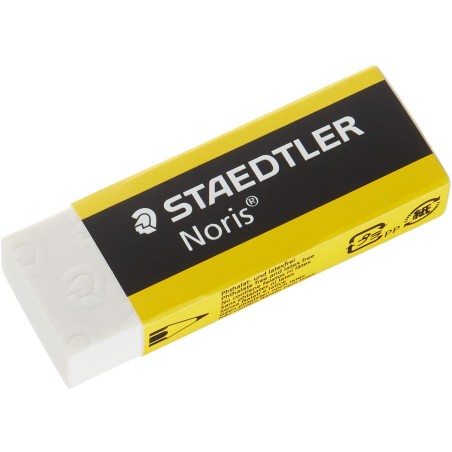gomme blanche Staedtler Noris rectangulaire