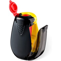 taille crayon noir jaune transparent