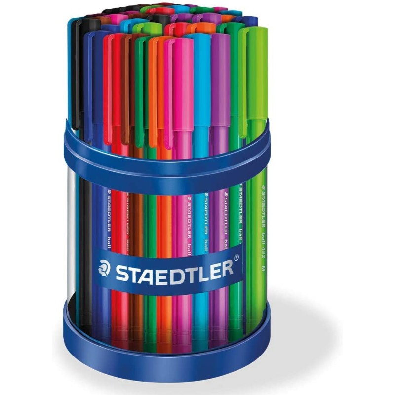 Stylos bille Staedtler Ball 432 lot de 50