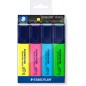 Marqueurs fluo Staedtler Textsurfer - Lot de 4