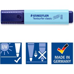 surligneur bleu violet Staedtler Textsurfer