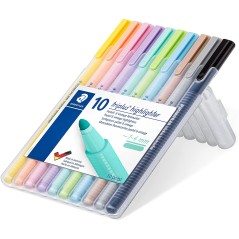 LOT 10 marqueur Staedtler Triplus Textsurfer