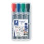 LOT de 4 Staedtler Lumocolor Permanent LOT de 4 Staedtler Lumocolor Permanent