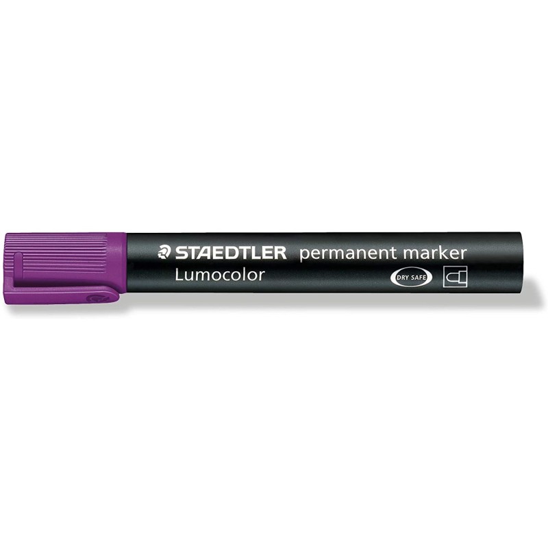 Marqueur permanent Staedtler Lumocolor - Lot de 10 Marqueur permanent Staedtler Lumocolor - Lot de 10