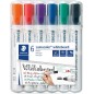 LOT de 6 Marqueur tableau blanc Staedtler LOT de 6 Marqueur tableau blanc Staedtler