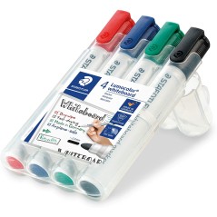 LOT de 4 Marqueur tableau blanc Staedtler
