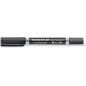 Marqueur permanent Staedtler Lumocolor - Lot de 10 Marqueur permanent Staedtler Lumocolor - Lot de 10