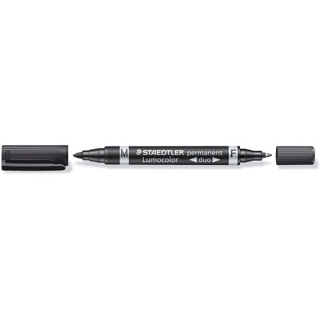 Marqueur permanent Staedtler Lumocolor - Lot de 10