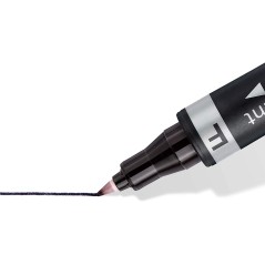 marqueur noir double pointe Staedtler