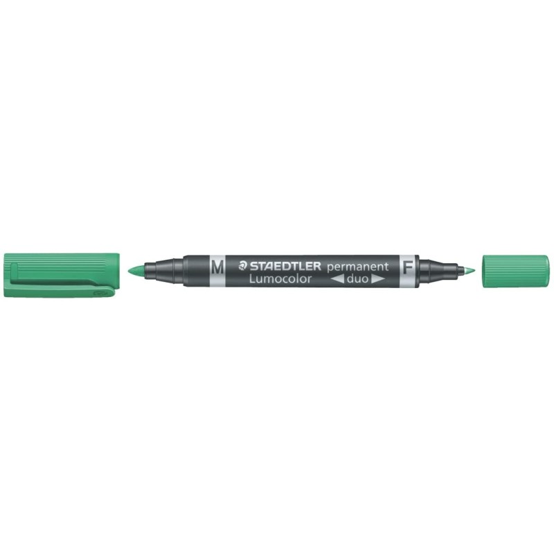 Marqueur permanent Staedtler Lumocolor - Lot de 10