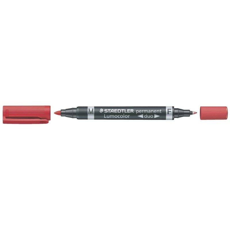 Marqueur permanent Staedtler Lumocolor - Lot de 10