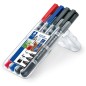 LOT de 4 Staedtler Lumocolor Permanent