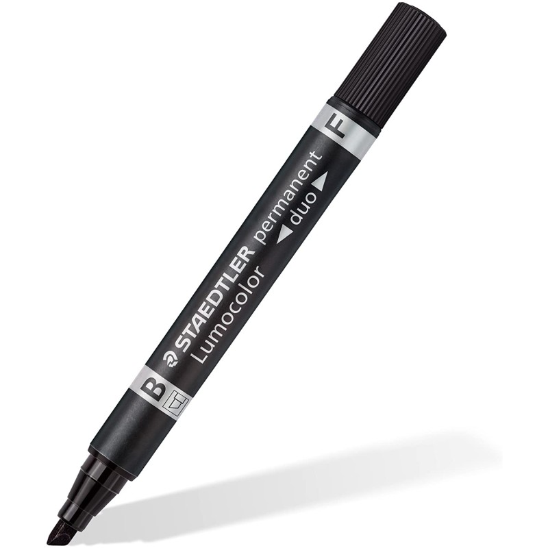 Marqueur permanent Staedtler Lumocolor - Lot de 10