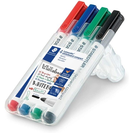LOT de 4 Marqueur tableau blanc Staedtler
