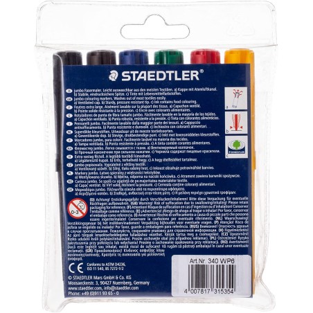 Staedtler Aq. 6 Mks. Assorties