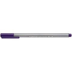 Fineliner Staedtler Triplus 334 - Lot de 10 - Violet rougeâtre