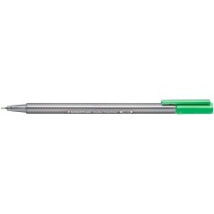 ✅ LOT de 10 Staedtler Triplus Fineliner 334 Stylo Fineliner - Ligne 0,3 mm - Encre à base d'eau - Couleur vert en stock