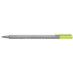 ✅ LOT de 10 Staedtler Triplus Fineliner 334 Stylo Fineliner - Ligne 0,3 mm - Encre à base d'eau - Couleur vert en stock