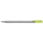 Fineliner Staedtler Triplus 334 - Lot de 10 - Vert citron 0,3 mm