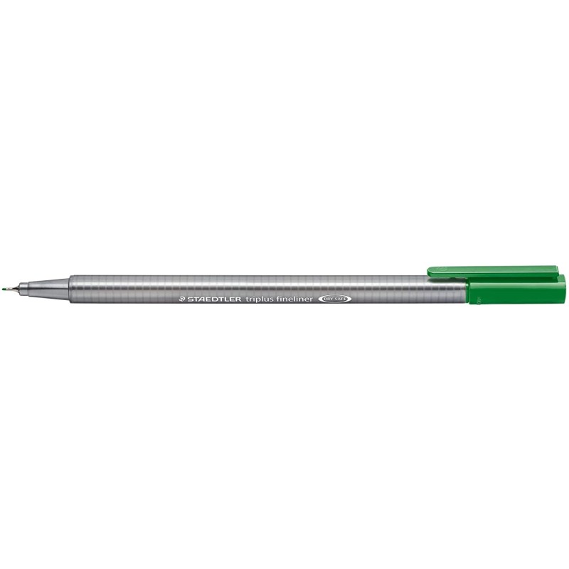 Fineliner Staedtler Triplus 334 - Lot de 10 - Vert sapin 0,3 mm