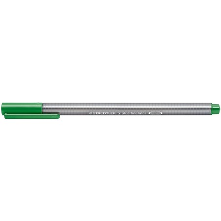 Fineliner Staedtler Triplus 334 - Lot de 10 - Vert sapin 0,3 mm